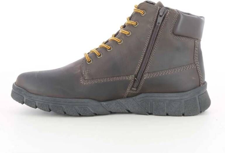 Waldläufer Bruine Herenschoenen 965802 Lino Brown Heren