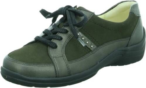 Waldläufer Bruine Veterschoenen Hesna Green Dames