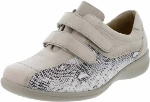 Waldläufer Casual Witte Schoenen White Dames