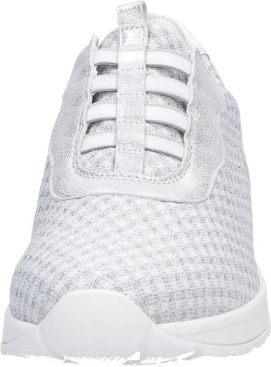 Waldläufer Casual wit zilver gebreide schoenen White Dames