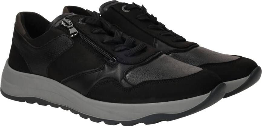 Waldläufer Comfort Sneaker John Black Heren