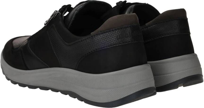 Waldläufer Comfort Sneaker John Black Heren