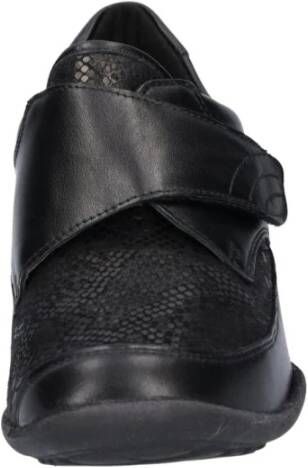 Waldläufer Comfortabele brede sneakers in zwart Black Dames