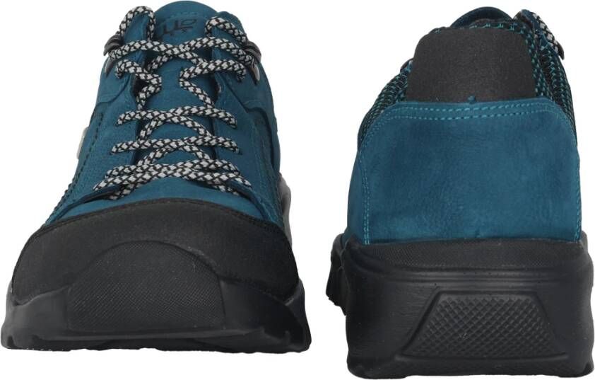 Waldläufer Comfortabele Heren Sneakers Blauw Blue Heren