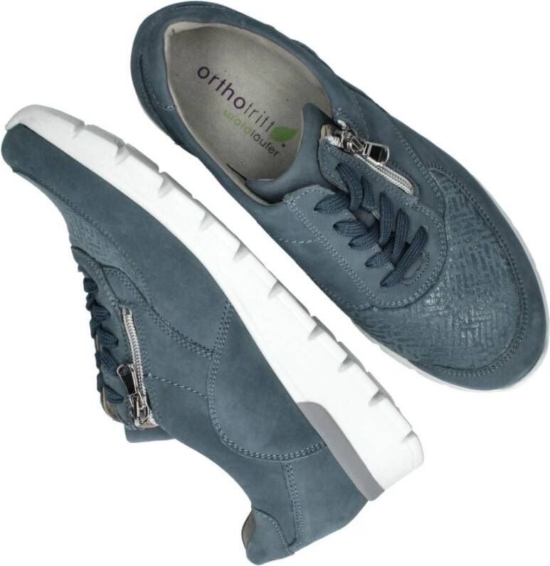 Waldläufer Comfortabele Ramona Sneaker Blue Dames