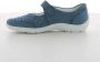 Waldläufer Dames Jeans Henni Schoenen Blue Dames - Thumbnail 4