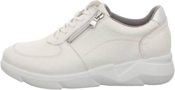 Waldläufer Dames Veterschoenen White Dames