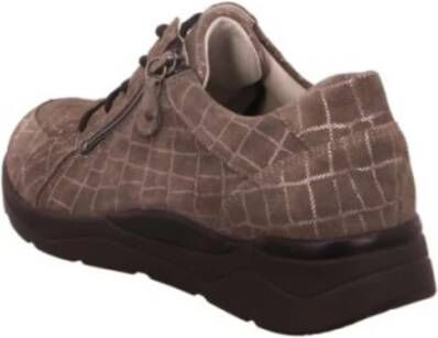 Waldläufer Grijze Veterschoenen Gray Dames