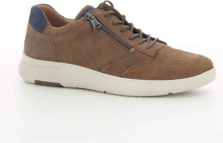 Waldläufer Heren Schoenen Cognac Heiko Brown Heren