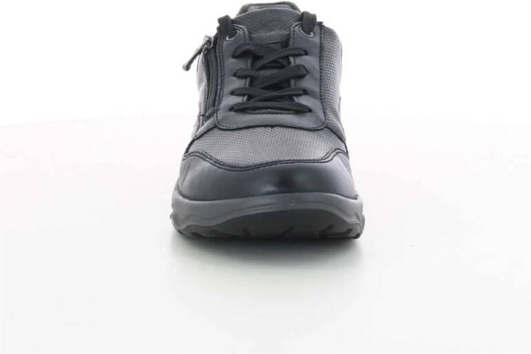 Waldläufer Heren Schoenen Zwart 718006 MAX Black Heren