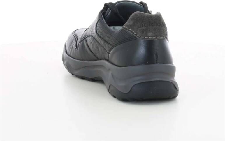 Waldläufer Heren Schoenen Zwart 718006 MAX Black Heren