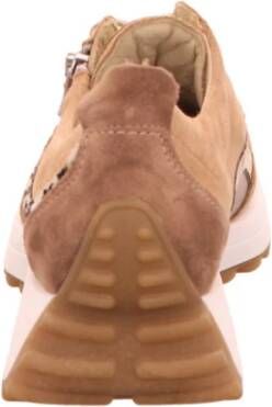 Waldläufer Sportieve Pinky Sneakers met Patroon Sportschoenen Beige Dames