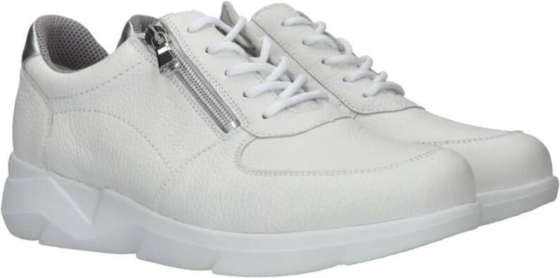 Waldläufer Sportieve Witte Funky Sneaker voor Dames White Dames