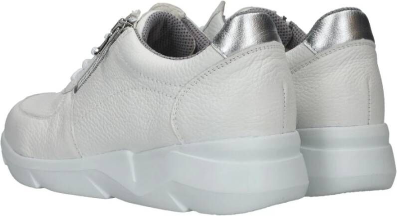 Waldläufer Sportieve Witte Funky Sneaker voor Dames White Dames