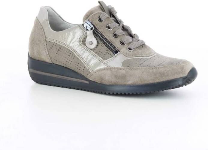 Waldläufer Taupe Damesschoenen Himona W4 Beige Dames