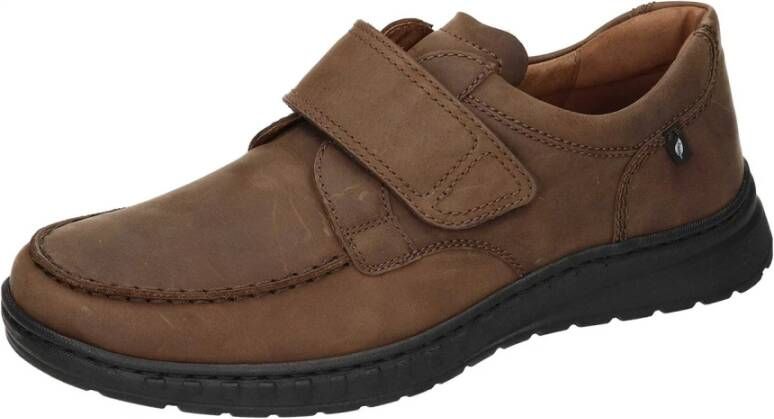 Waldläufer Veterschoen in Middenbruin Slipper Brown Dames