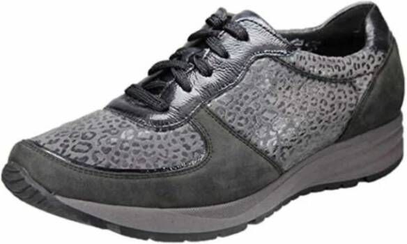 Waldläufer Veterschoenen Grijs Gray Dames