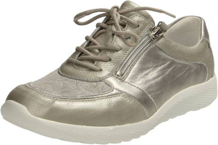 Waldläufer Veterschoenen Taupe Stijl 872M01 Beige Dames