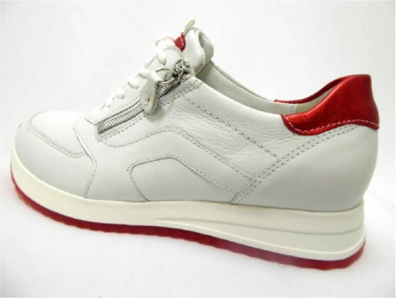 Waldläufer Veterschoenen Wit Stijl 752004 White Heren