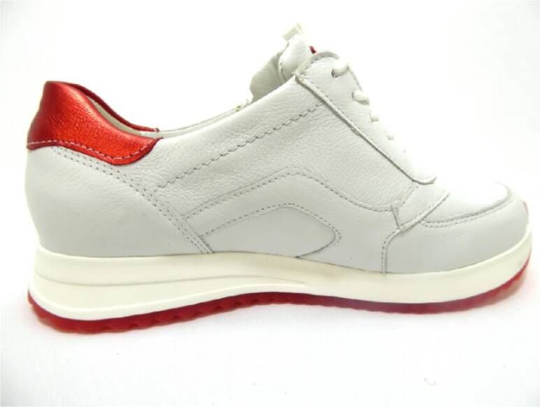 Waldläufer Veterschoenen Wit Stijl 752004 White Heren