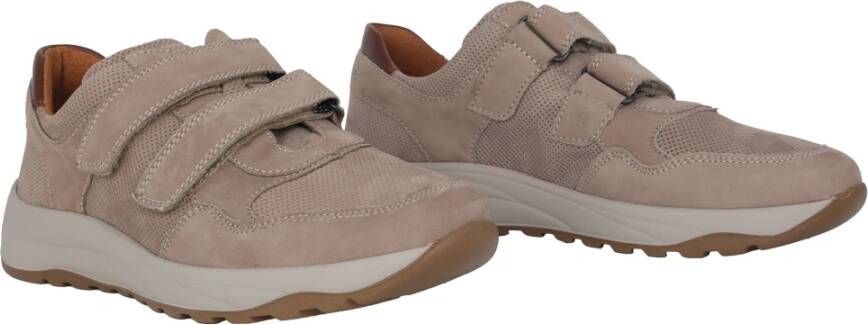 Waldläufer Wijde pasvorm heren sneaker Beige Heren