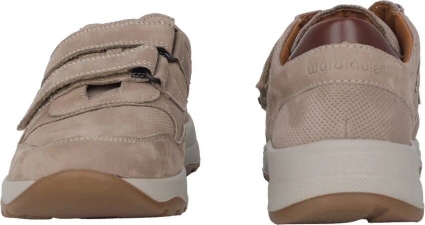 Waldläufer Wijde pasvorm heren sneaker Beige Heren