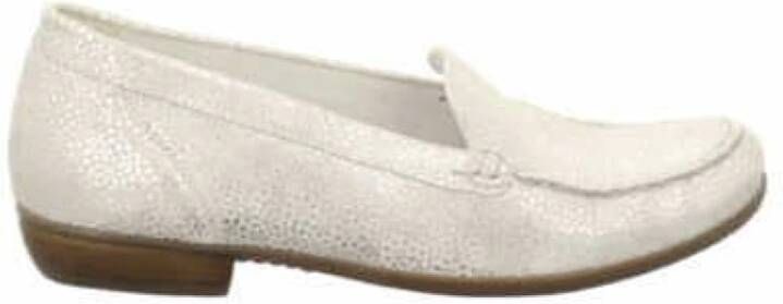 Waldläufer Witte Instapper Schoenen White Dames