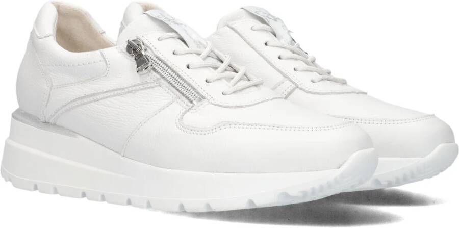 Waldläufer Witte Lage Glitter Sneakers White Dames