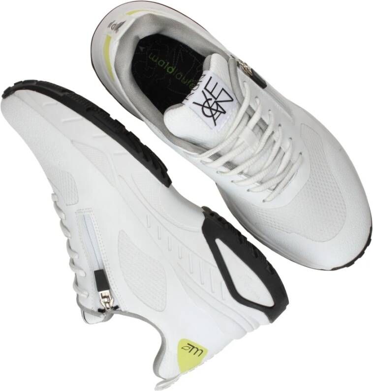 Waldläufer Witte Vegan Sneaker voor Dames White Dames