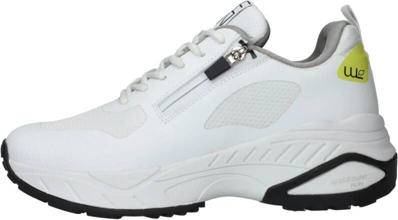 Waldläufer Witte Vegan Sneaker voor Dames White Dames