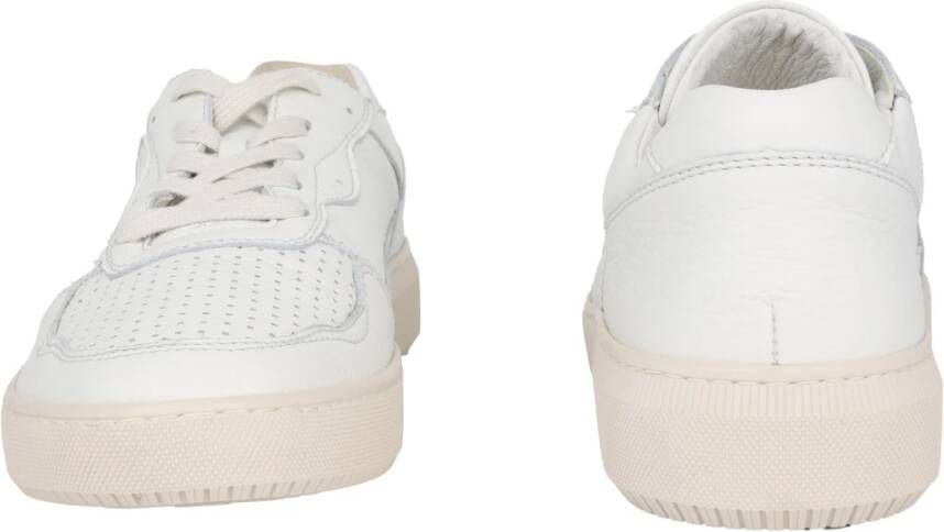 Waldläufer Witte Wide Fit Heren Sneaker White Heren