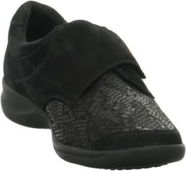 Waldläufer Zachte Slipper Milu Stijl Black Dames