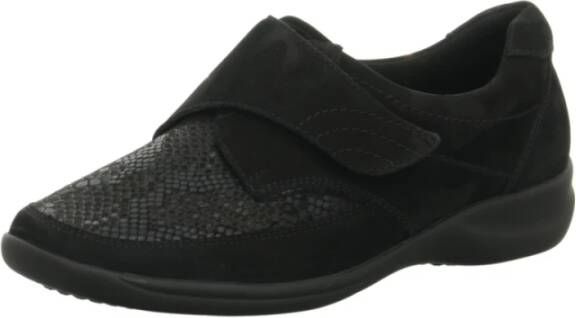 Waldläufer Zachte Slipper Milu Stijl Black Dames