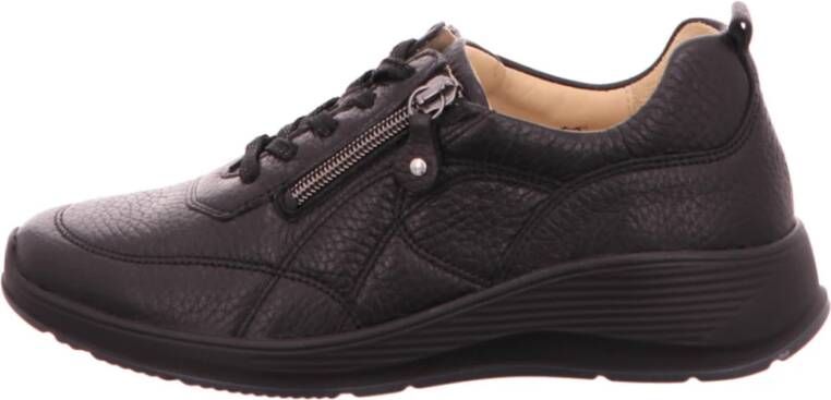 Waldläufer Zwarte Sneakers 698004 Black Dames