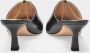 Wandler Zwarte Leren Isa Mules Ketting Black Dames - Thumbnail 3