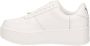 Windsor Smith Witte Leren Sneaker met Gouden Metalen Logo White Dames - Thumbnail 3