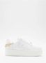 Windsor Smith Witte Leren Sneakers met Stierenkop White Dames - Thumbnail 7