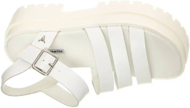 Windsor Smith Witte platte sandalen voor dames White Dames