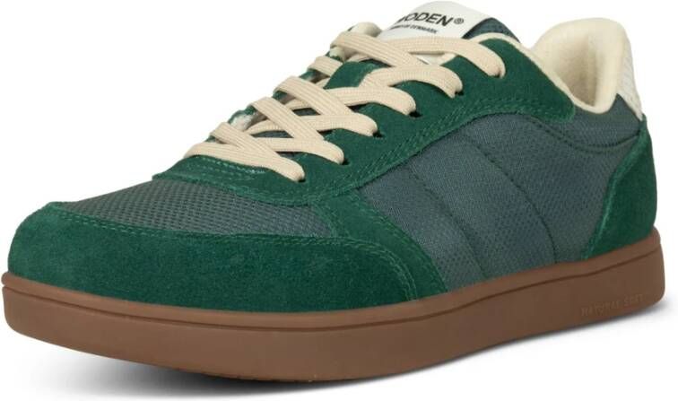 Woden Eco Mesh Sneaker Green Dames