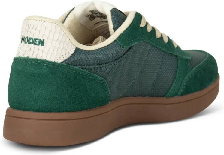 Woden Eco Mesh Sneaker Green Dames