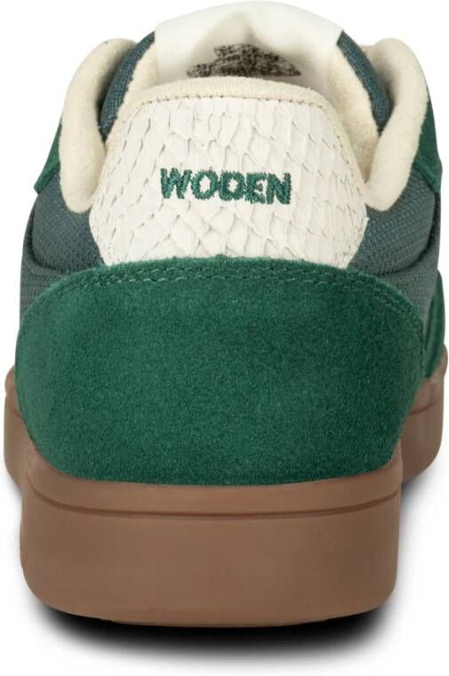 Woden Eco Mesh Sneaker Green Dames