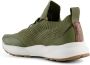 Woden Trendy textielsneaker met visleerdetails Green Dames - Thumbnail 6