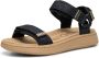 Woden Flat Sandals Blue Dames - Thumbnail 2