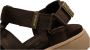 Woden Gerecyclede Line Fisherman Sandalen Brown Dames - Thumbnail 8