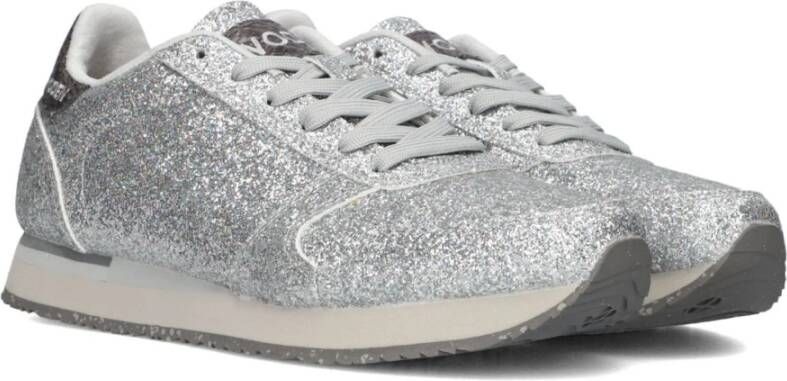 Woden Glitter Icon Sneakers voor Dames Gray Dames