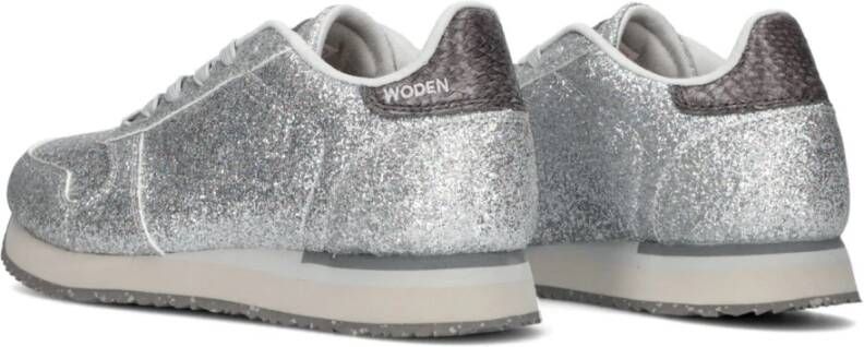 Woden Glitter Icon Sneakers voor Dames Gray Dames