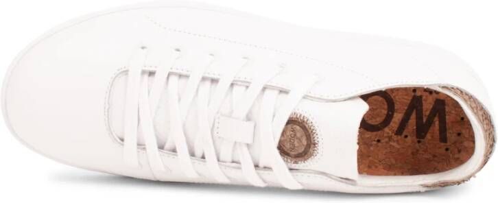 Woden Jane Leather II White Dames