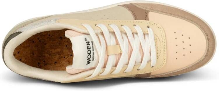 Woden Klassieke Mix Sneaker met Kenmerken Multicolor Dames