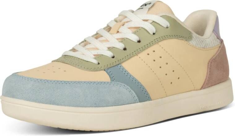 Woden Klassieke Mix Sneaker met Kenmerken Multicolor Dames