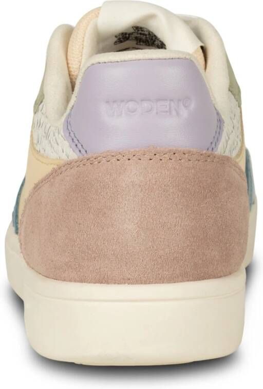 Woden Klassieke Mix Sneaker met Kenmerken Multicolor Dames